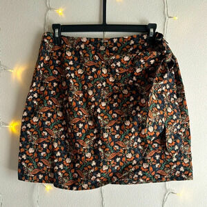 Anthropologie LetMeBe Floral Wrap Skirt​